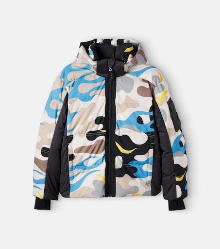 Bogner Kids 파블로 프린트 다운 자켓