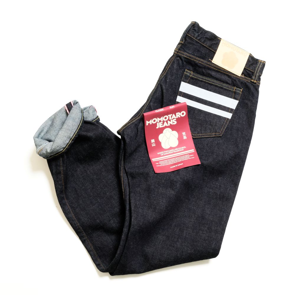 MOMOTARO JEANS 300 클래식 슬림 15.7온스 지퍼 플라이 MMJZ0301