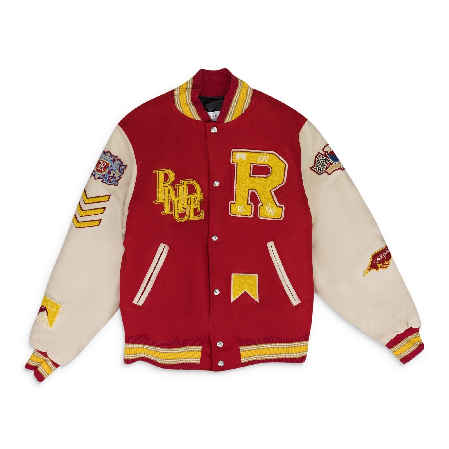 Rhude 레드불 바시티 봄버