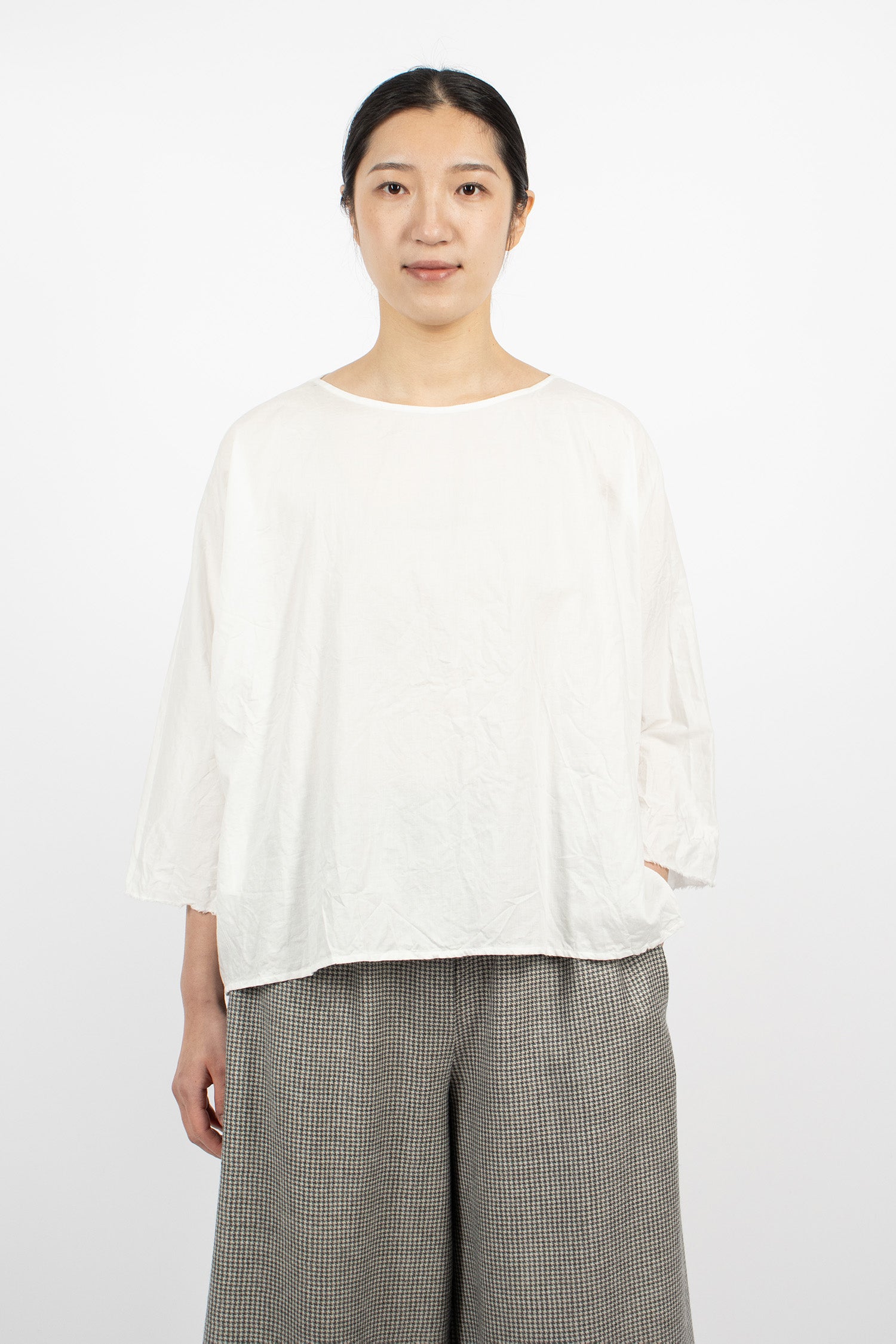 DANIELA GREGIS 라운드 넥 셔츠