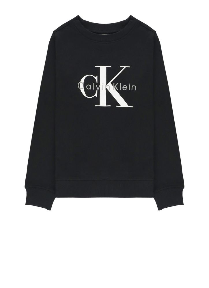 Calvin Klein Kids 로고 프린트 맨투맨