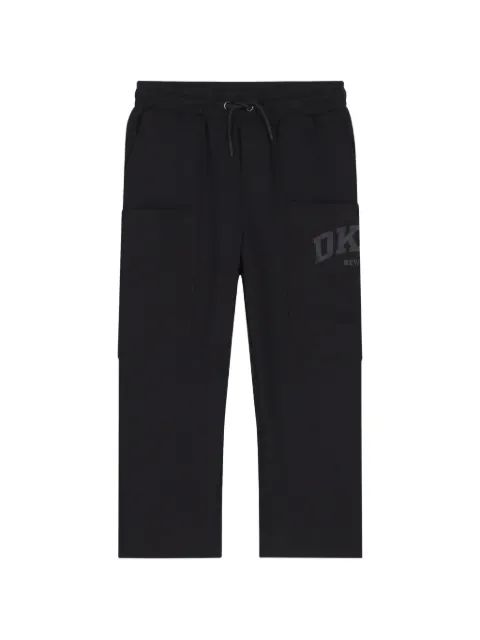 Dkny Kids 로고 프린트 조거 팬츠