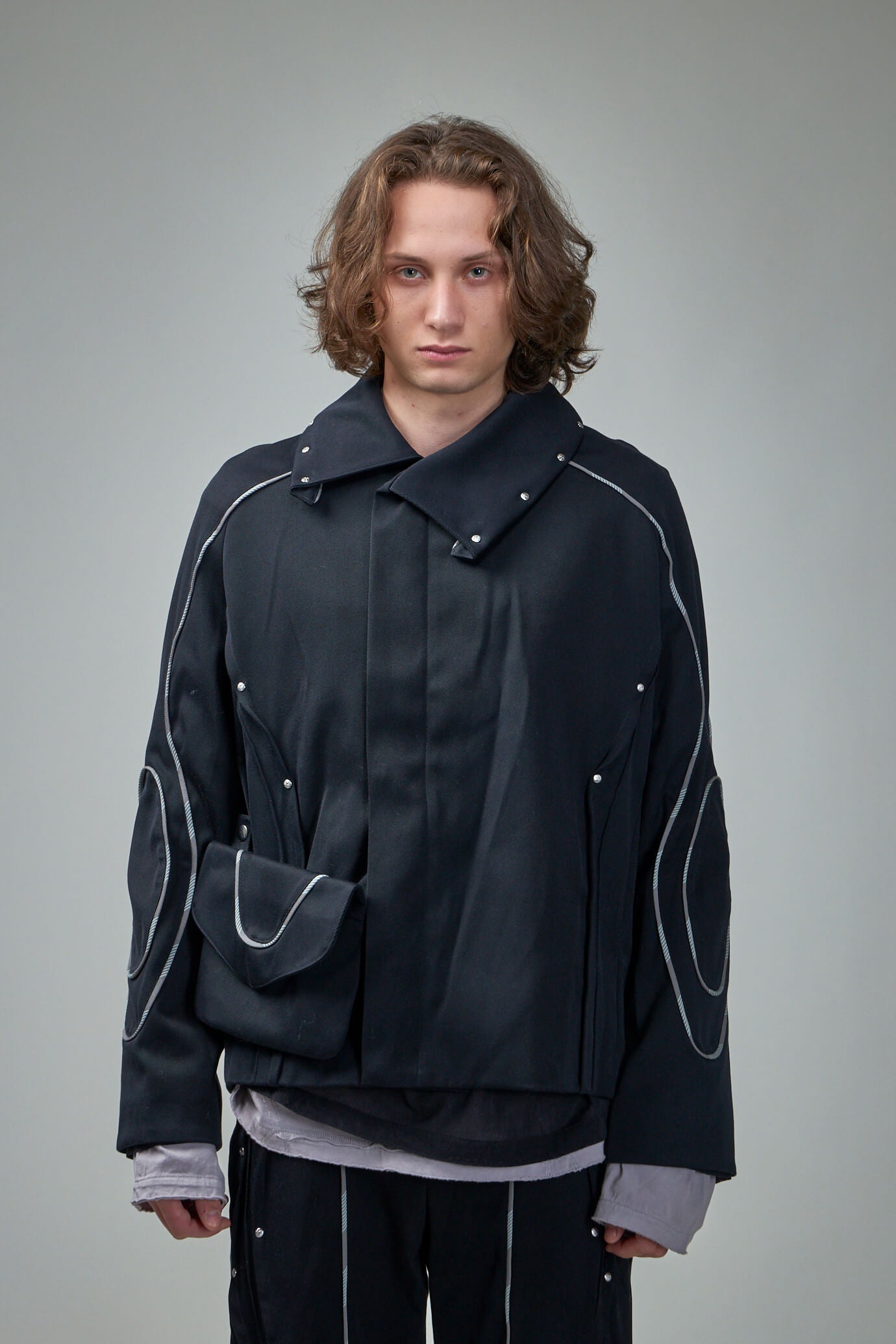 ジャケット・アウター kiko kostadinov 24aw CHALICEJACKET W BAG KIKO KOSTADINOV キココスタディノフ CHALICE JACKET W BAG