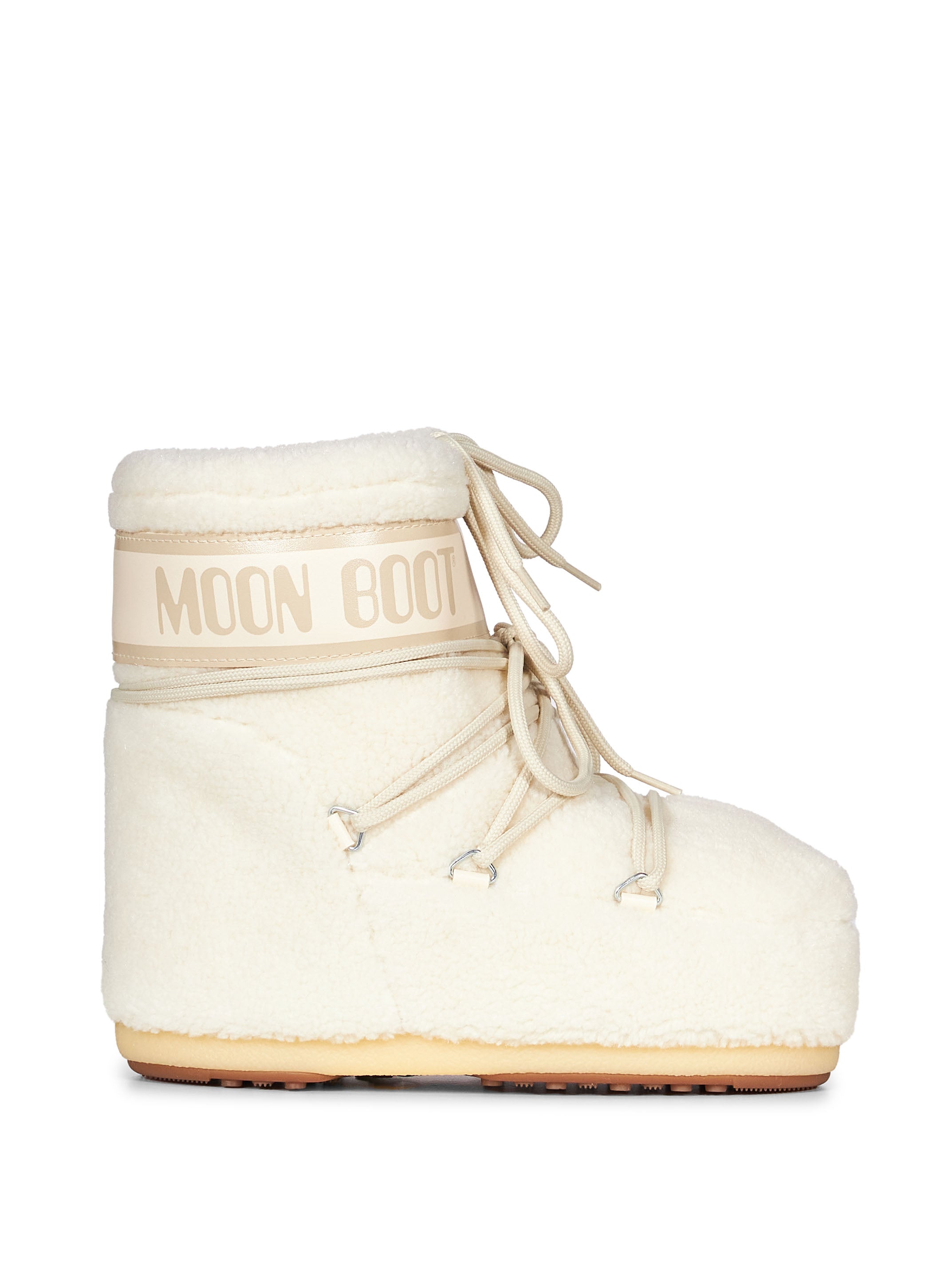 MOON BOOT 아이콘 로우 플리스 부츠