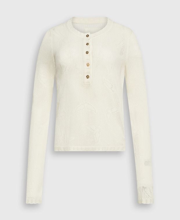 ZADIG & VOLTAIRE 롱슬리브 점퍼 Salmyr Co Wings