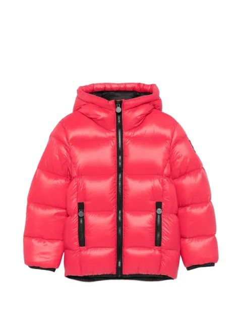 MOOSE KNUCKLES KIDS 퀼팅 후드 재킷