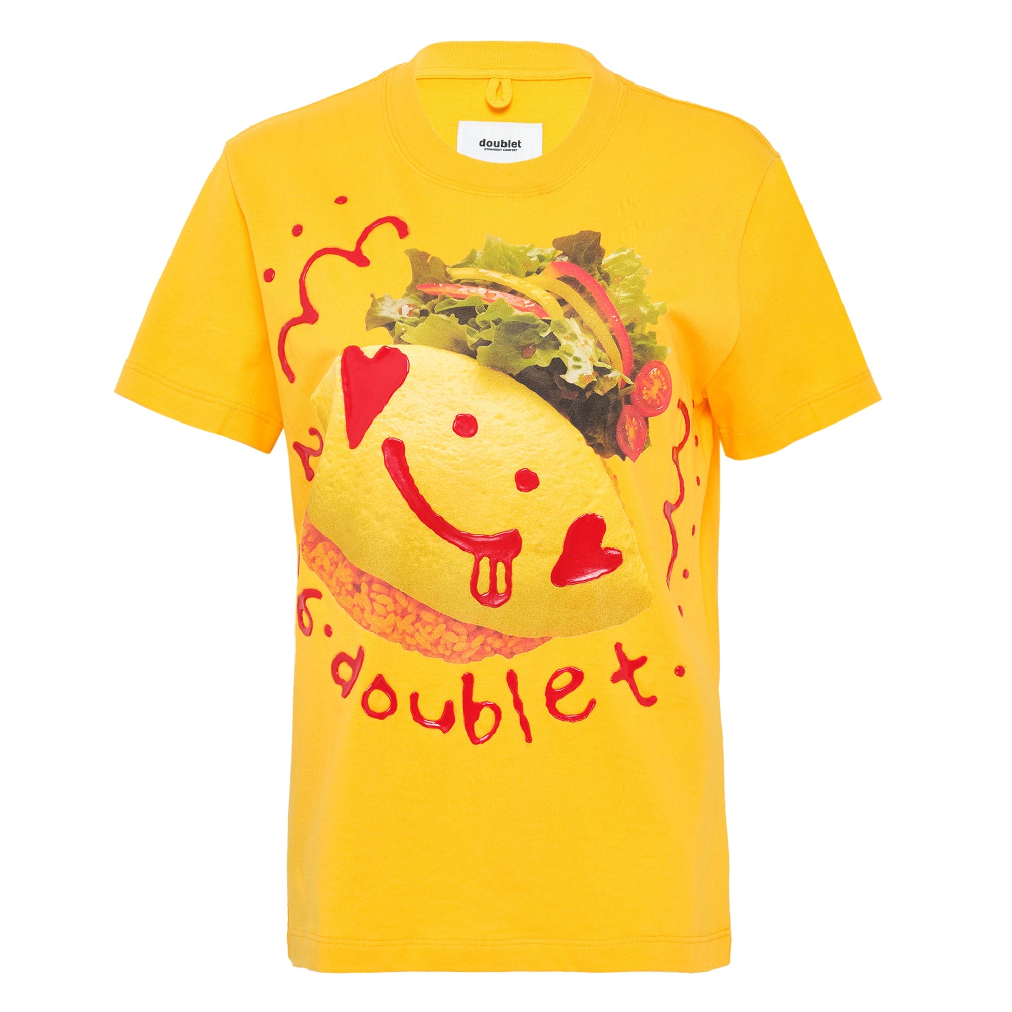 Doublet 케첩 메시지 오므라이스 티셔츠