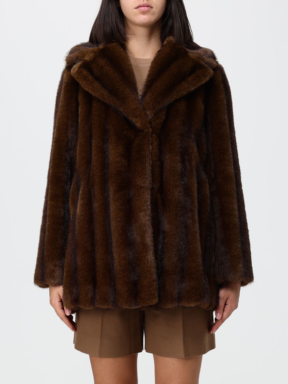 MAX MARA STUDIO 맥스마라 스튜디오 퍼 코트