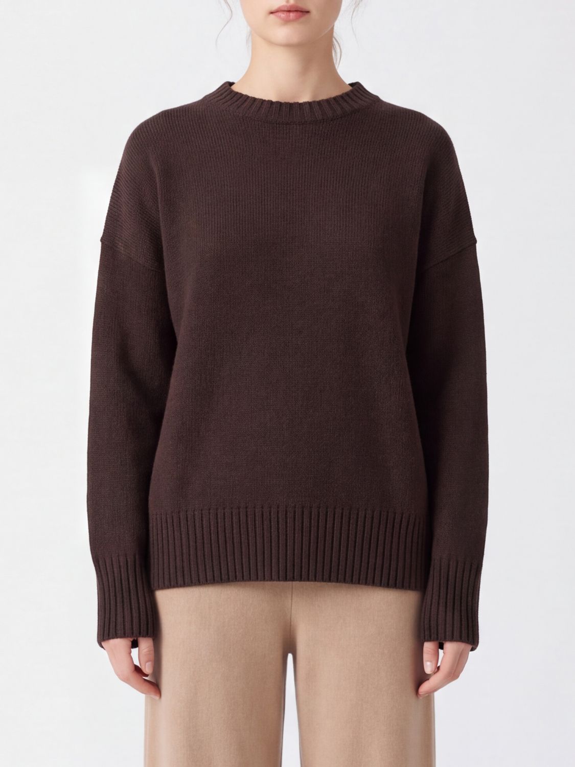 ALLUDE 올루드 맨투맨