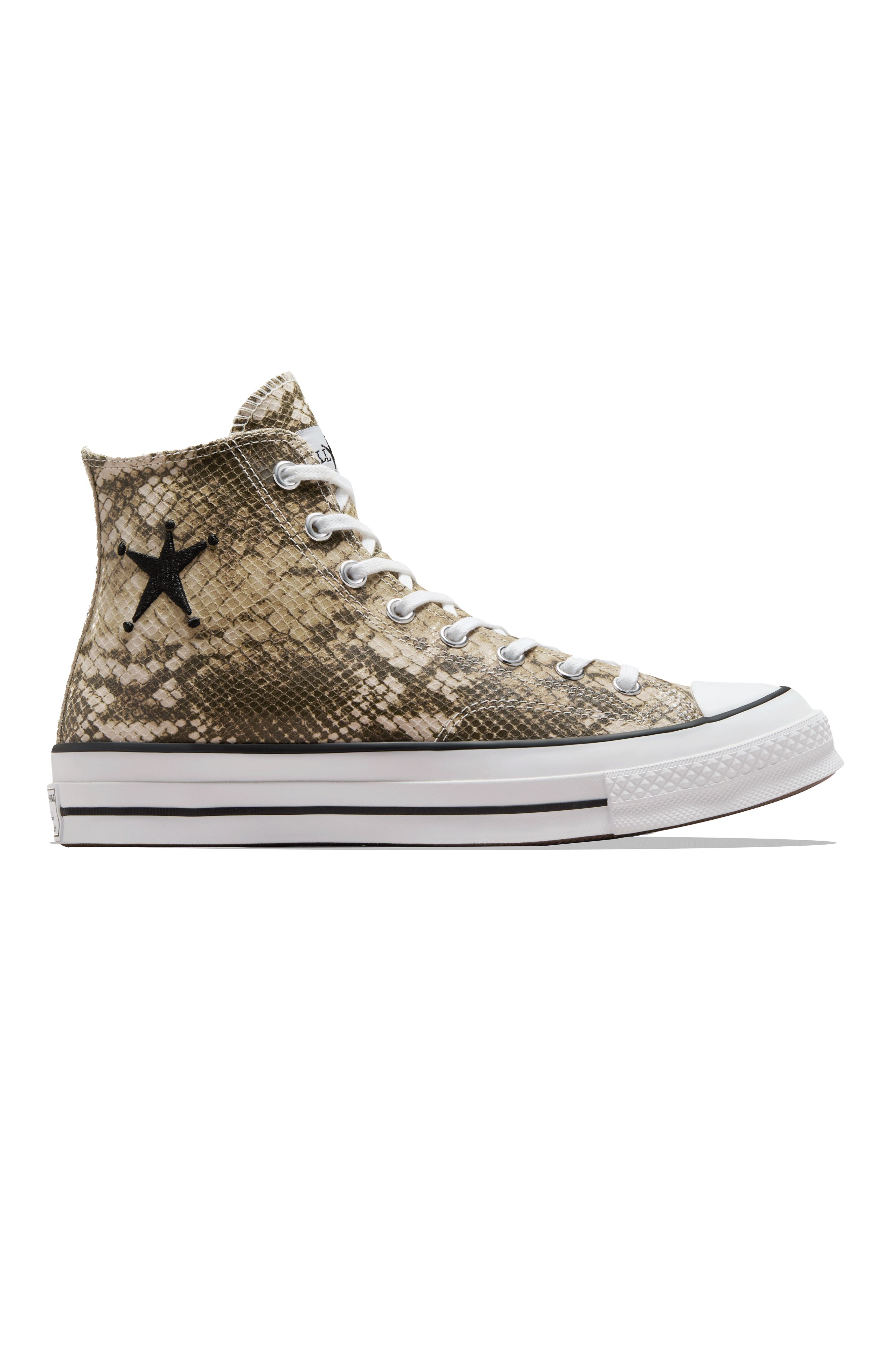 CONVERSE 척 70 하이 x 스투시 뱀가죽