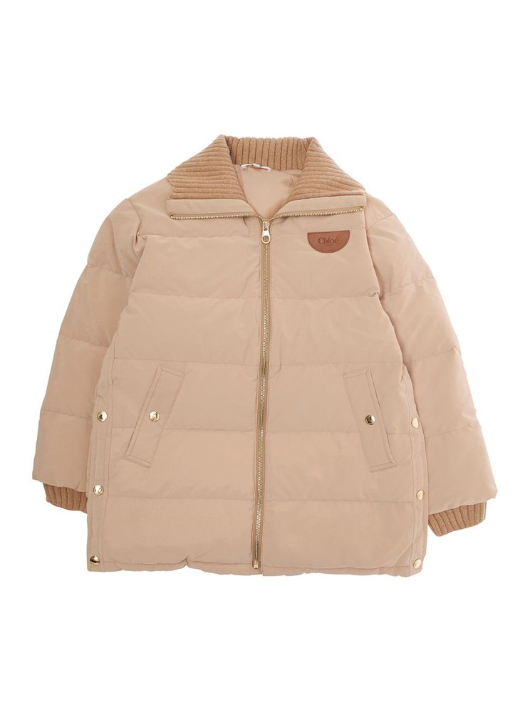 Chloe Kids 패딩 퍼프 코트