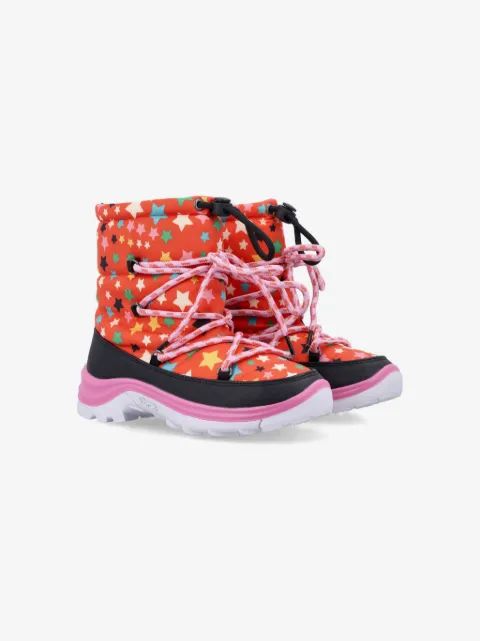 Stella McCartney Kids 별무늬 눈부츠