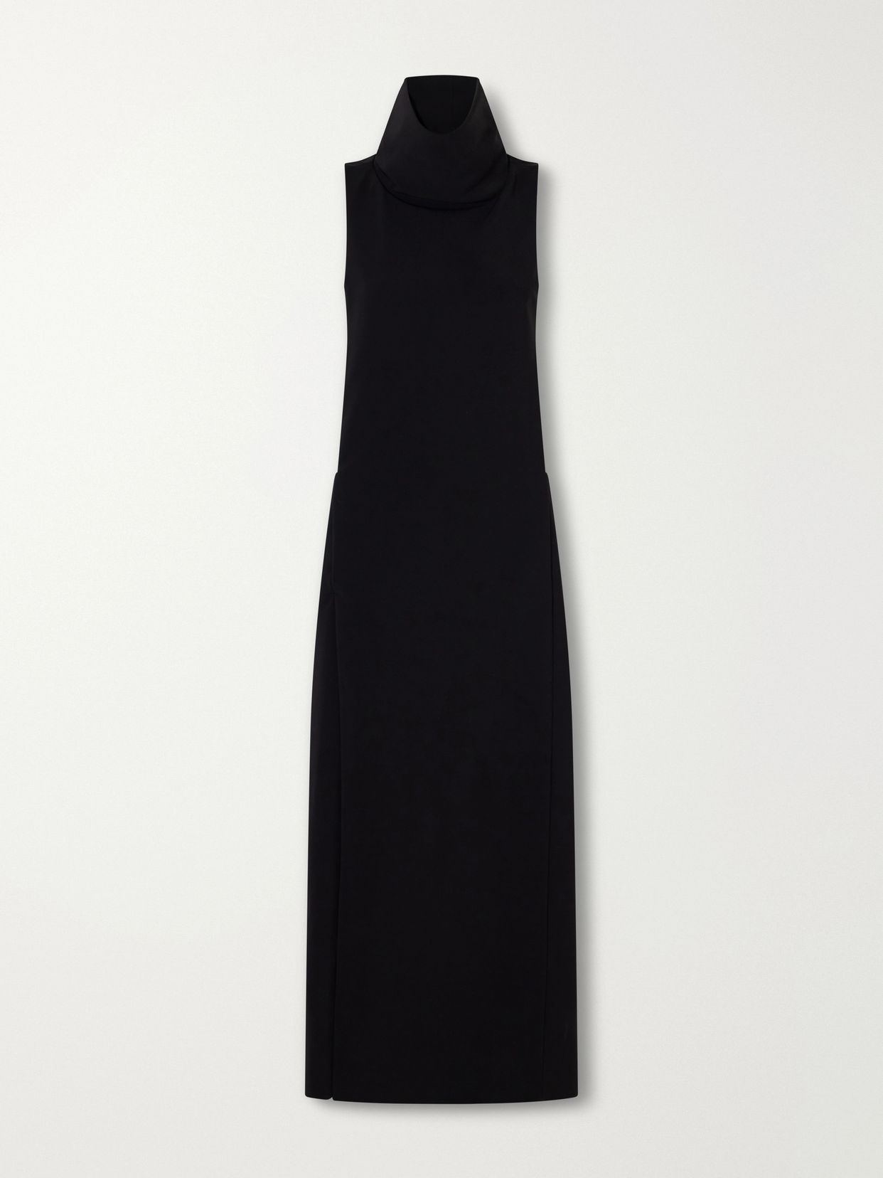COURRÈGES 컷아웃 크레이프 맥시 드레스