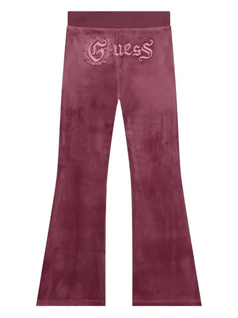 guess kids 벨벳 트랙 팬츠