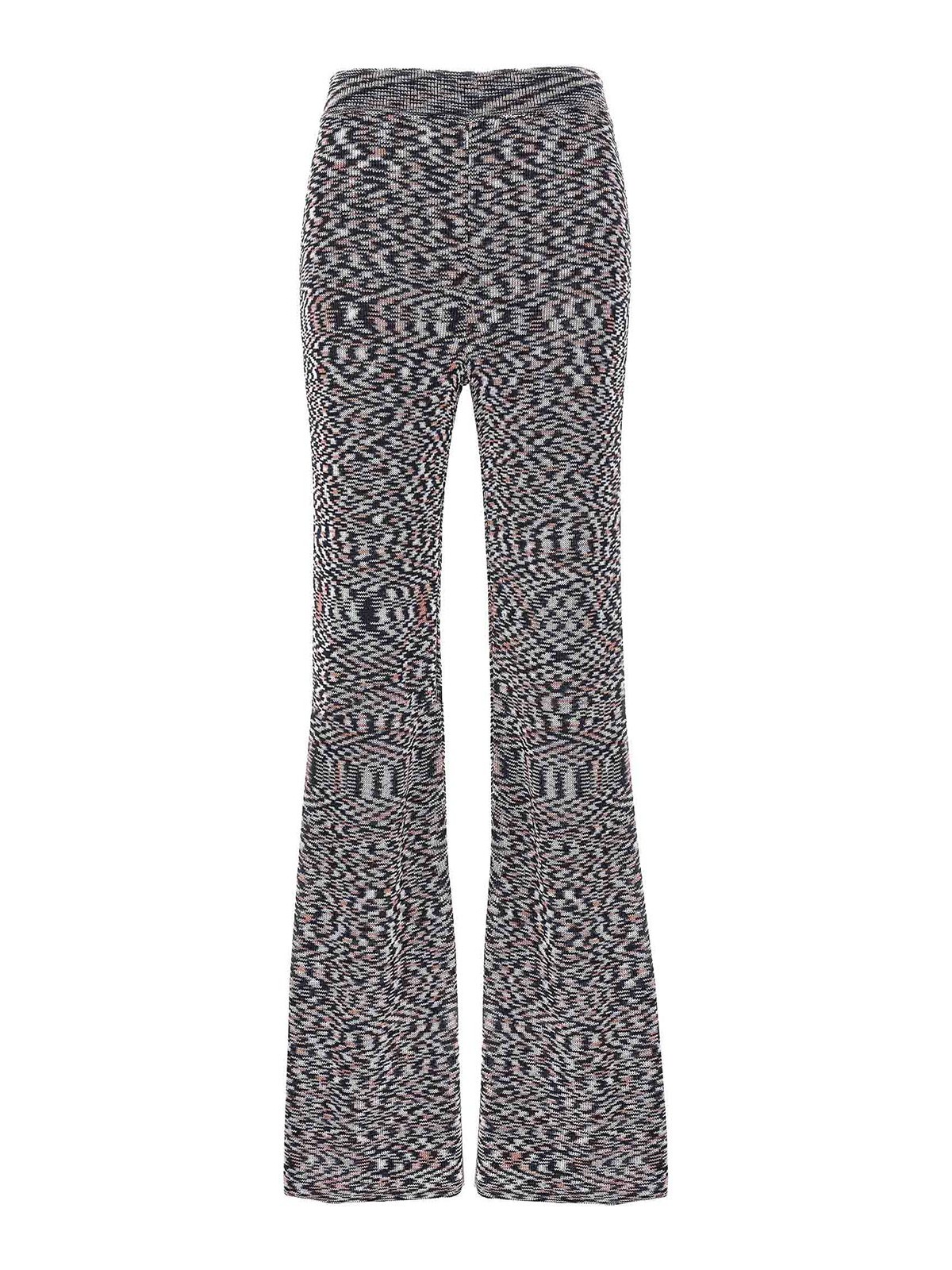 패턴 팬츠 DS24SI0MBK033SF705S | MISSONI | 페칭 FETCHING