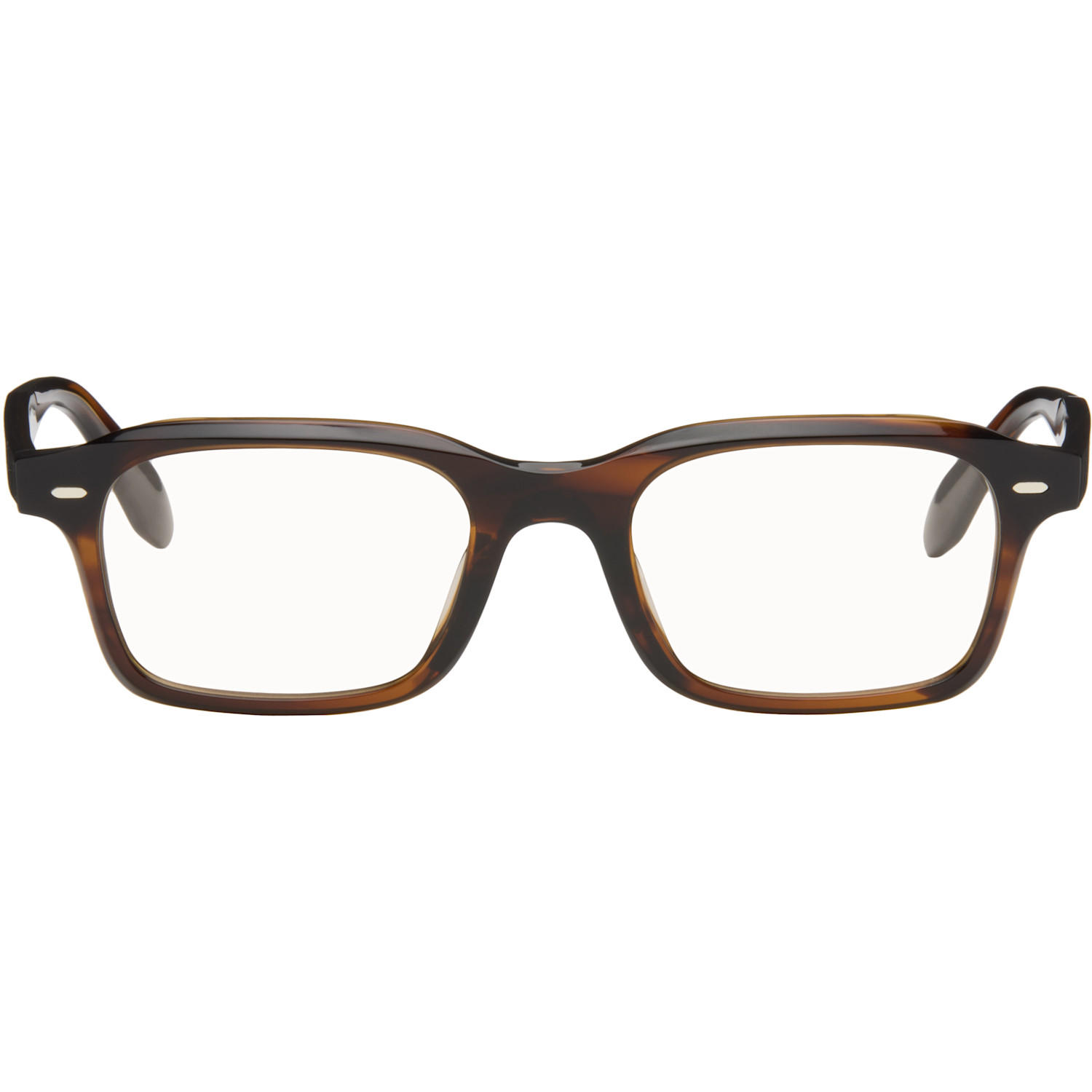 oliver peoples 브라운 N08 안경