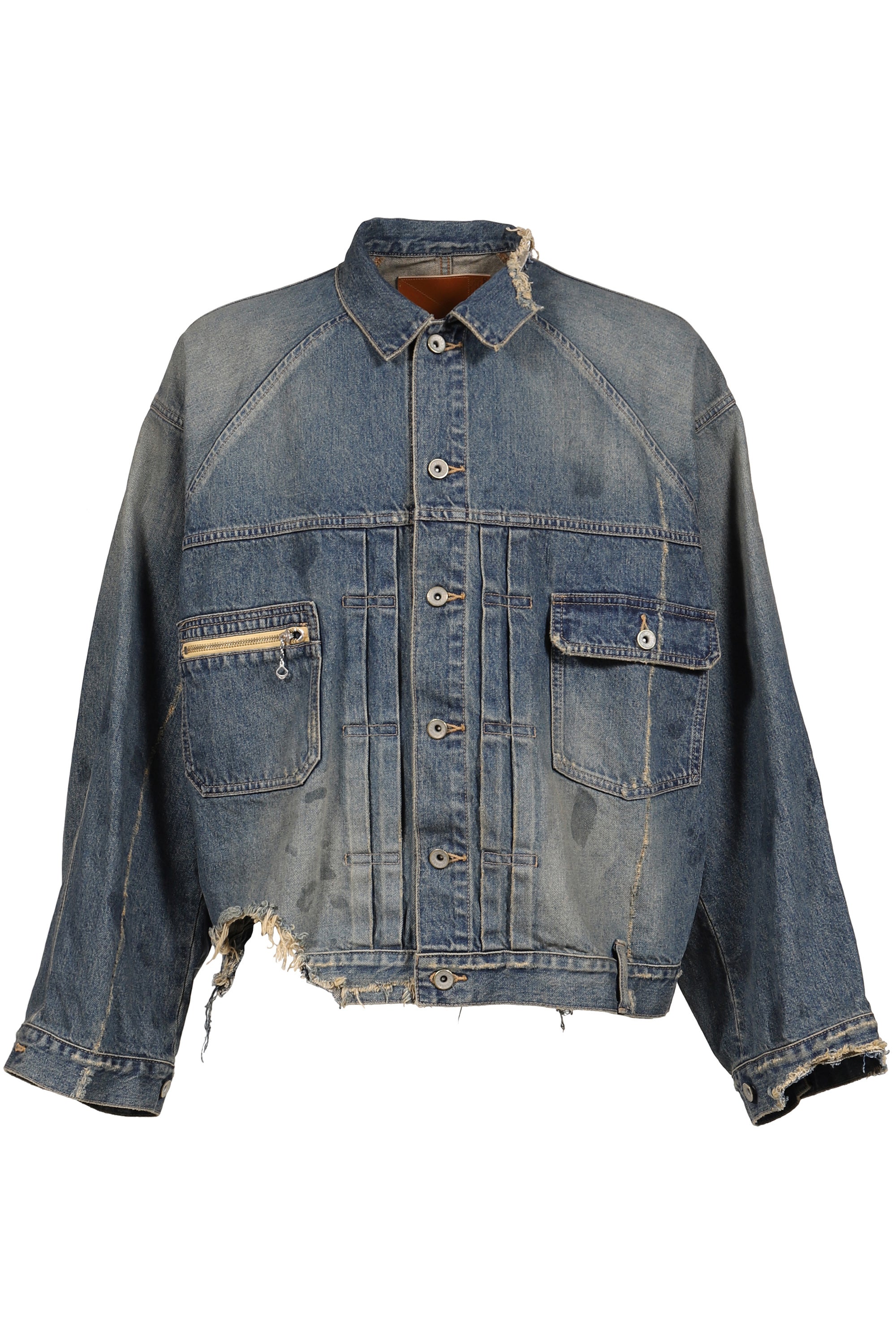 DAIRIKU 80YEAR DAMAGE DENIM JACKET