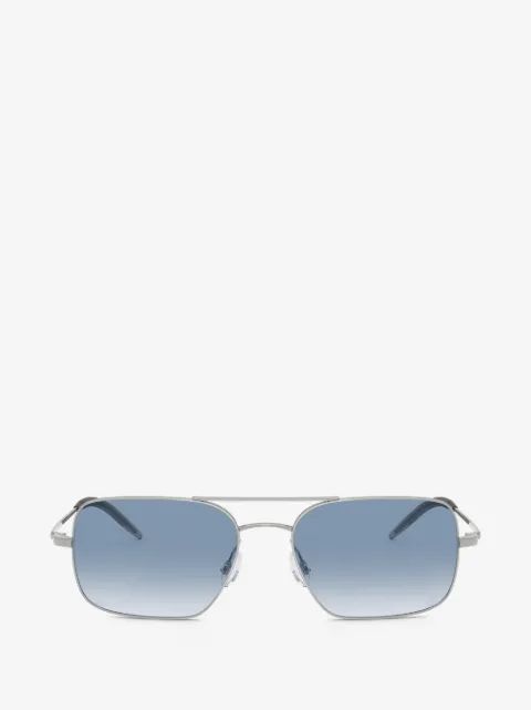 oliver peoples 빅토리 II 선글라스 각진 프레임