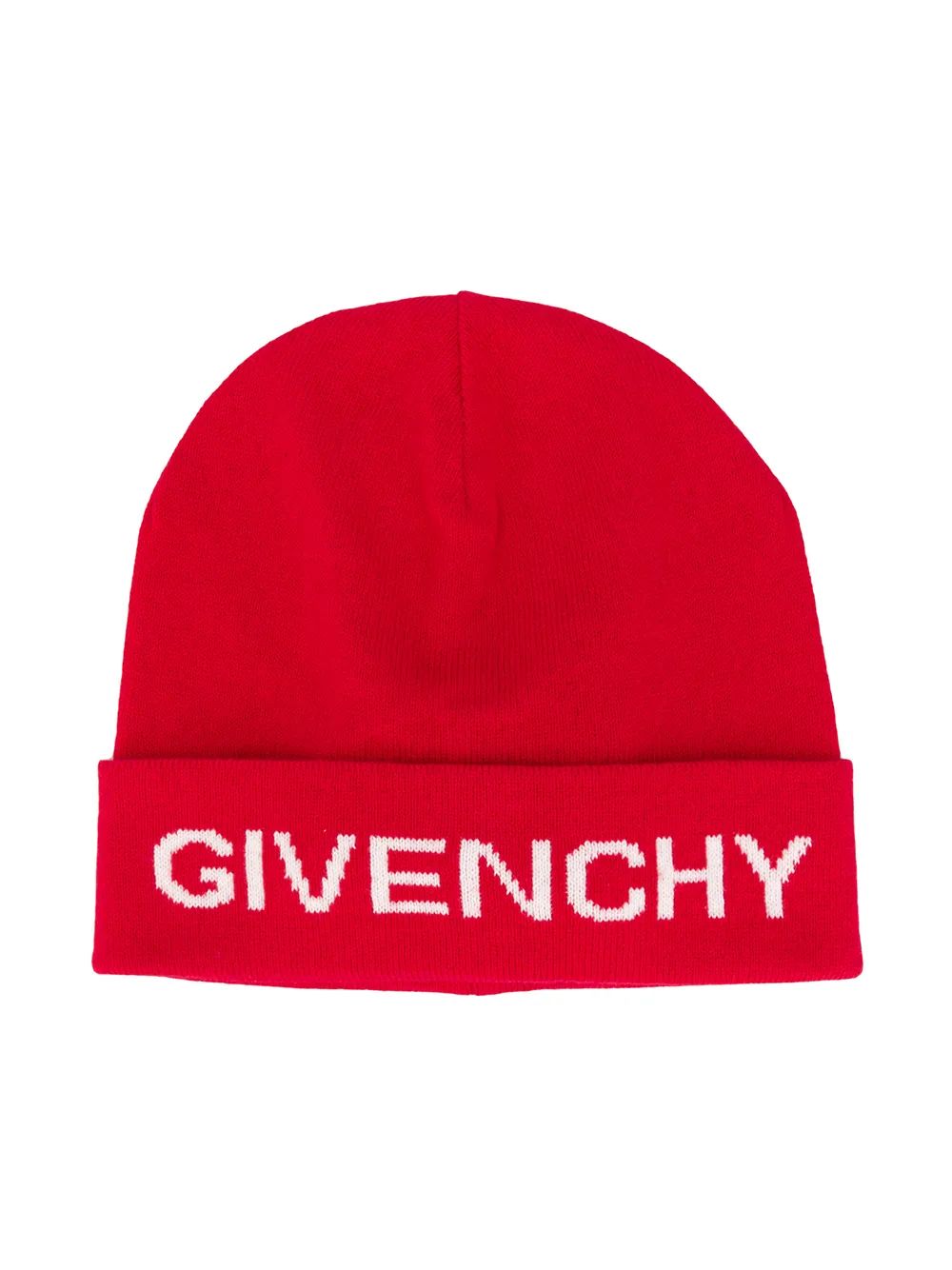 Givenchy Kids 로고 니트 비니