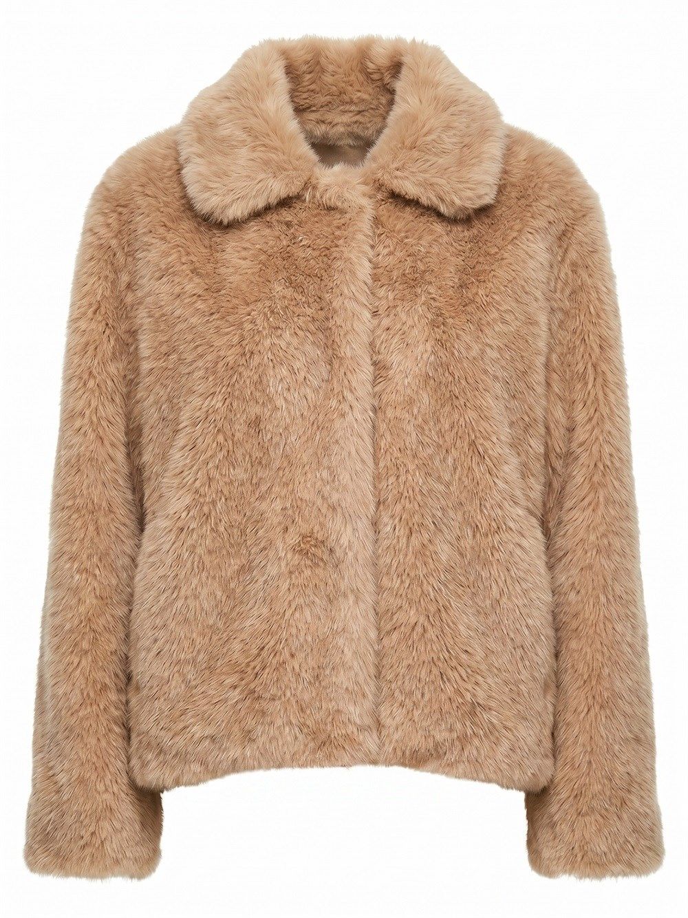 MAXMARA 맥스마라 S 페이크 퍼 자켓