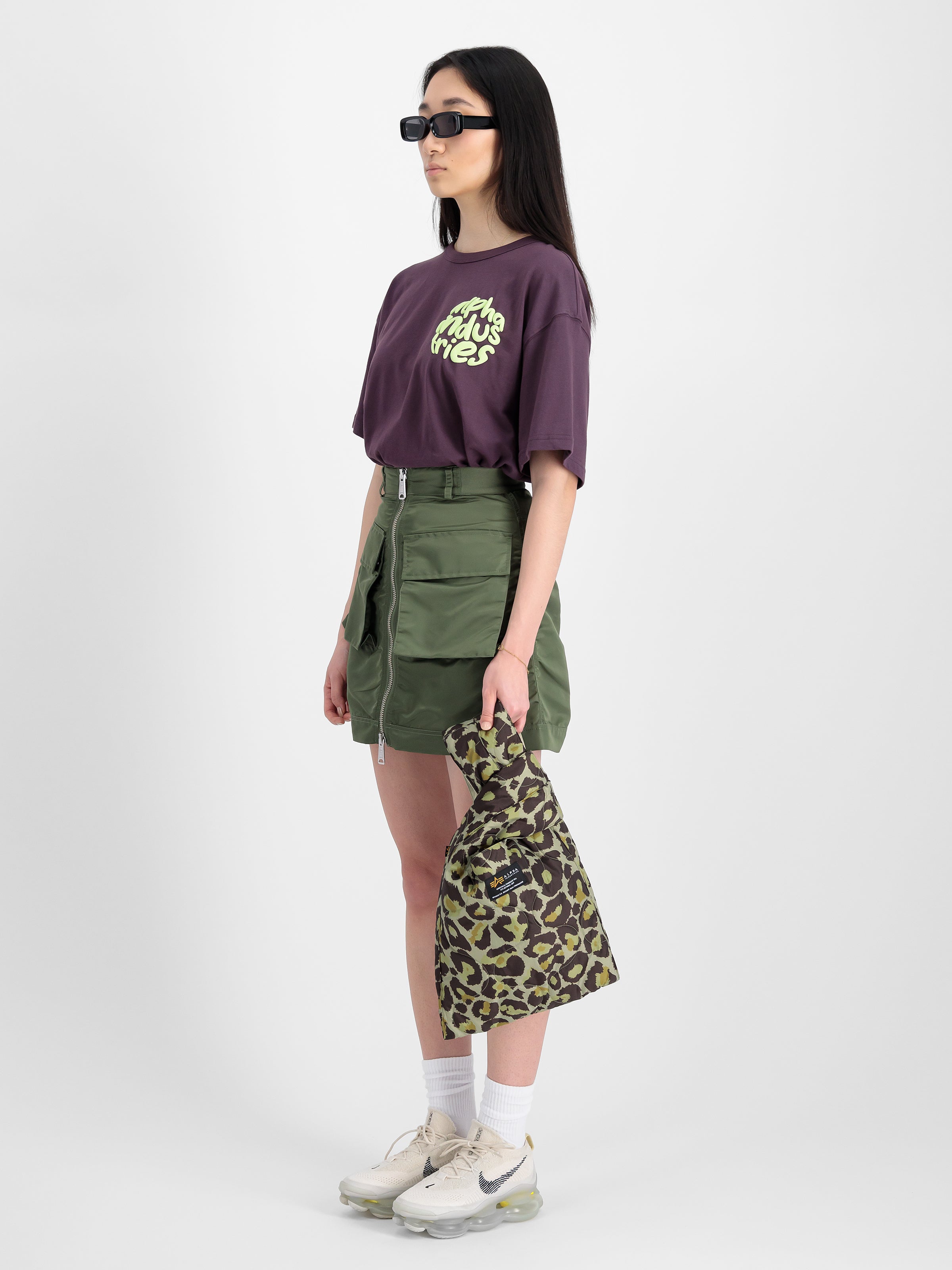 Alpha Industries 리버시블 카모 백
