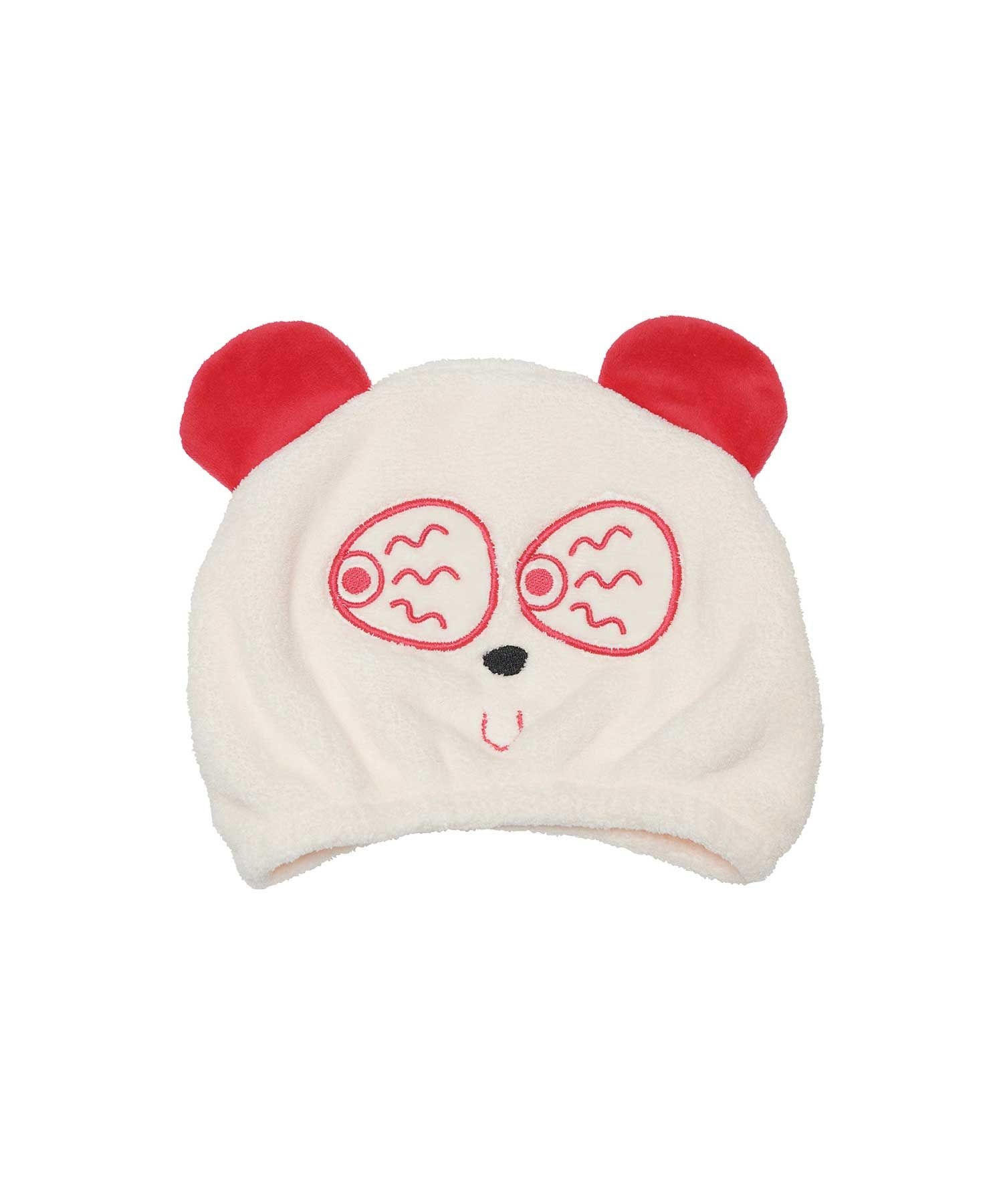 HYSTERIC GLAMOUR 레드 아이 판다 헤어캡
