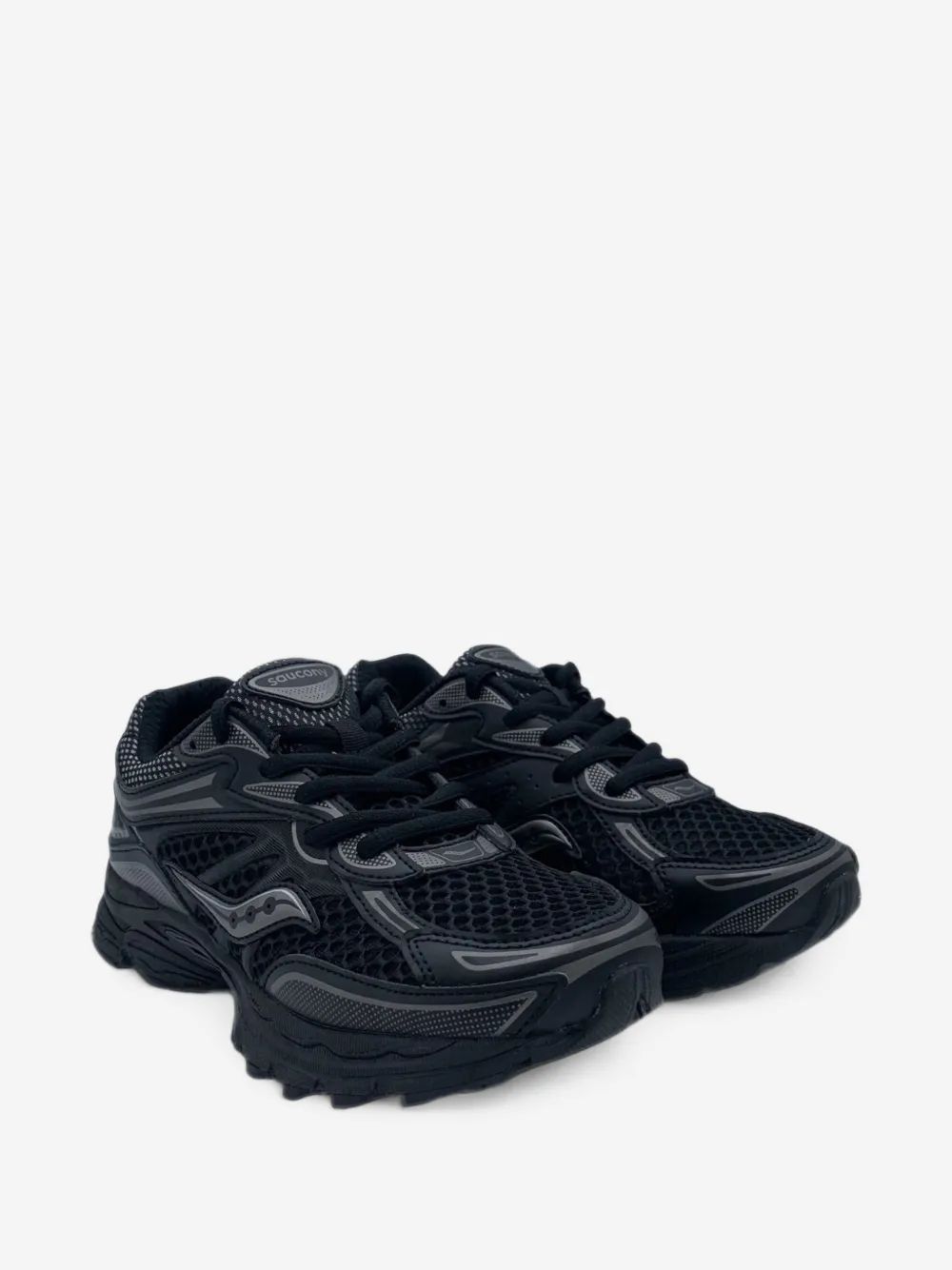 Saucony Kids 옴니 9 메쉬 스니커즈