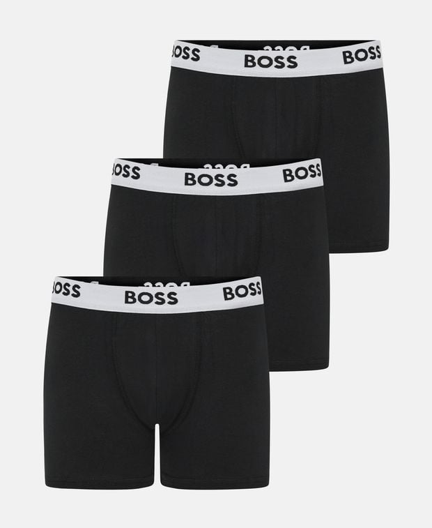 BOSS Kids 복서 반바지 팩 3