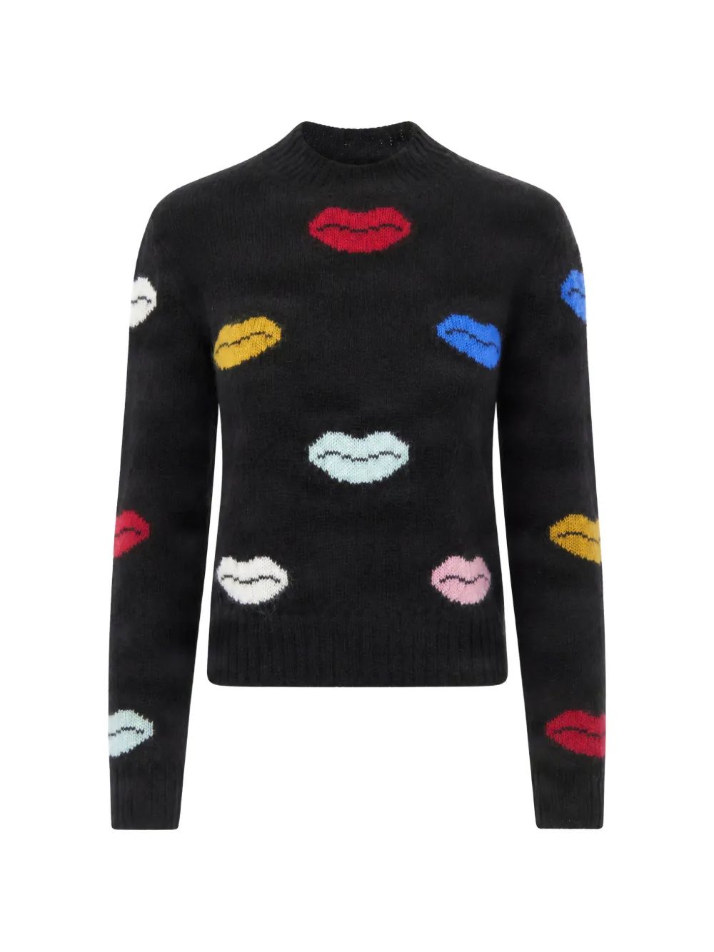 FIORUCCI 립스 인타르시아 롱슬리브 스웨터