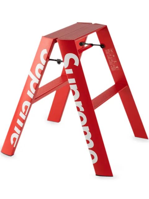 Supreme 루카노 로고 프린트 스텝 사다리