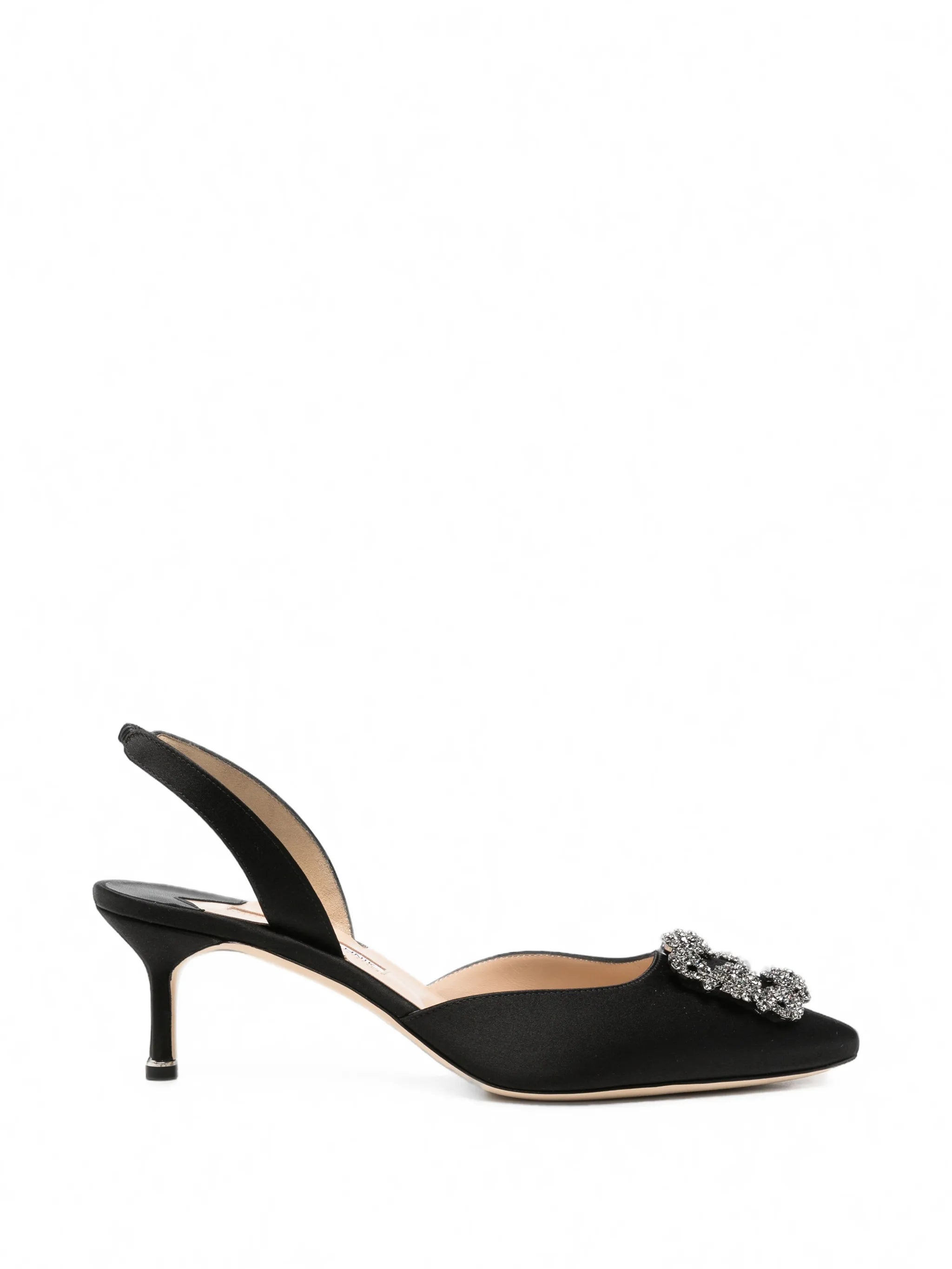 Manolo Blahnik 행기슬리 버클 디테일 펌프스