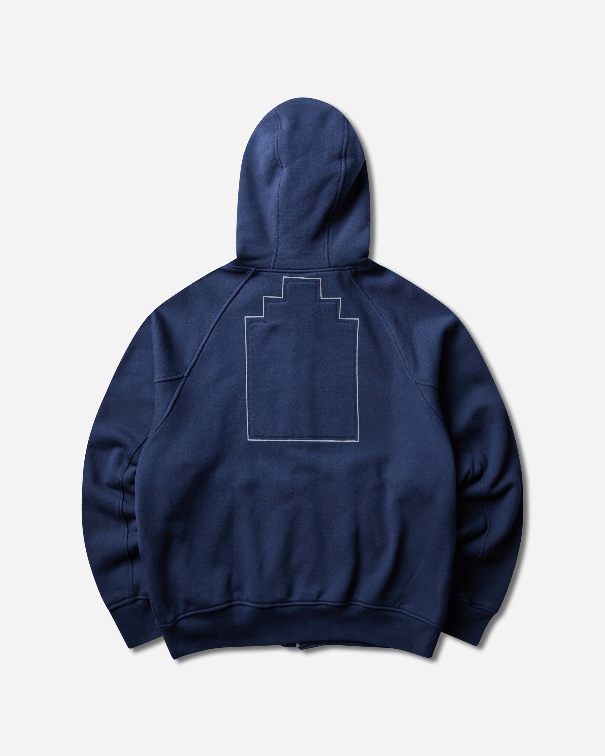 CAV EMPT 남성 솔리드 빅 헤비 집업 후드