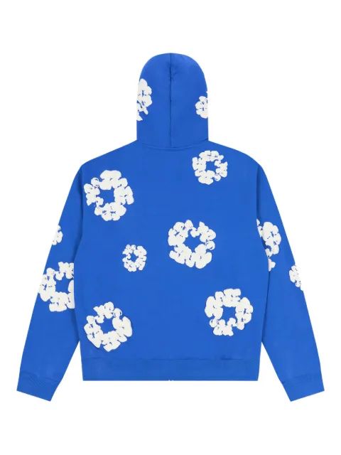 Denim Tears 후리트 프린트 집업 후드티