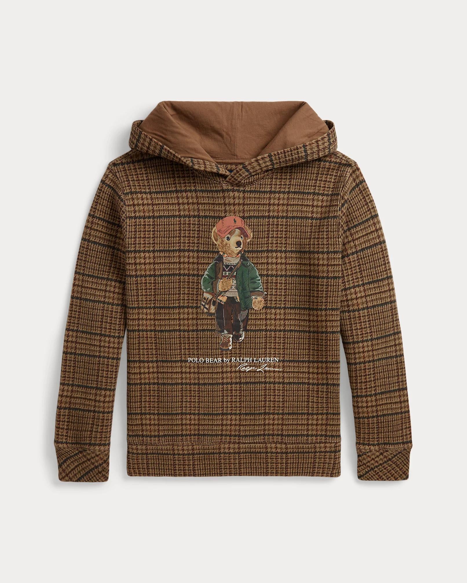 Ralph Lauren Kids 글렌뷰 트위드 니트 맨투맨