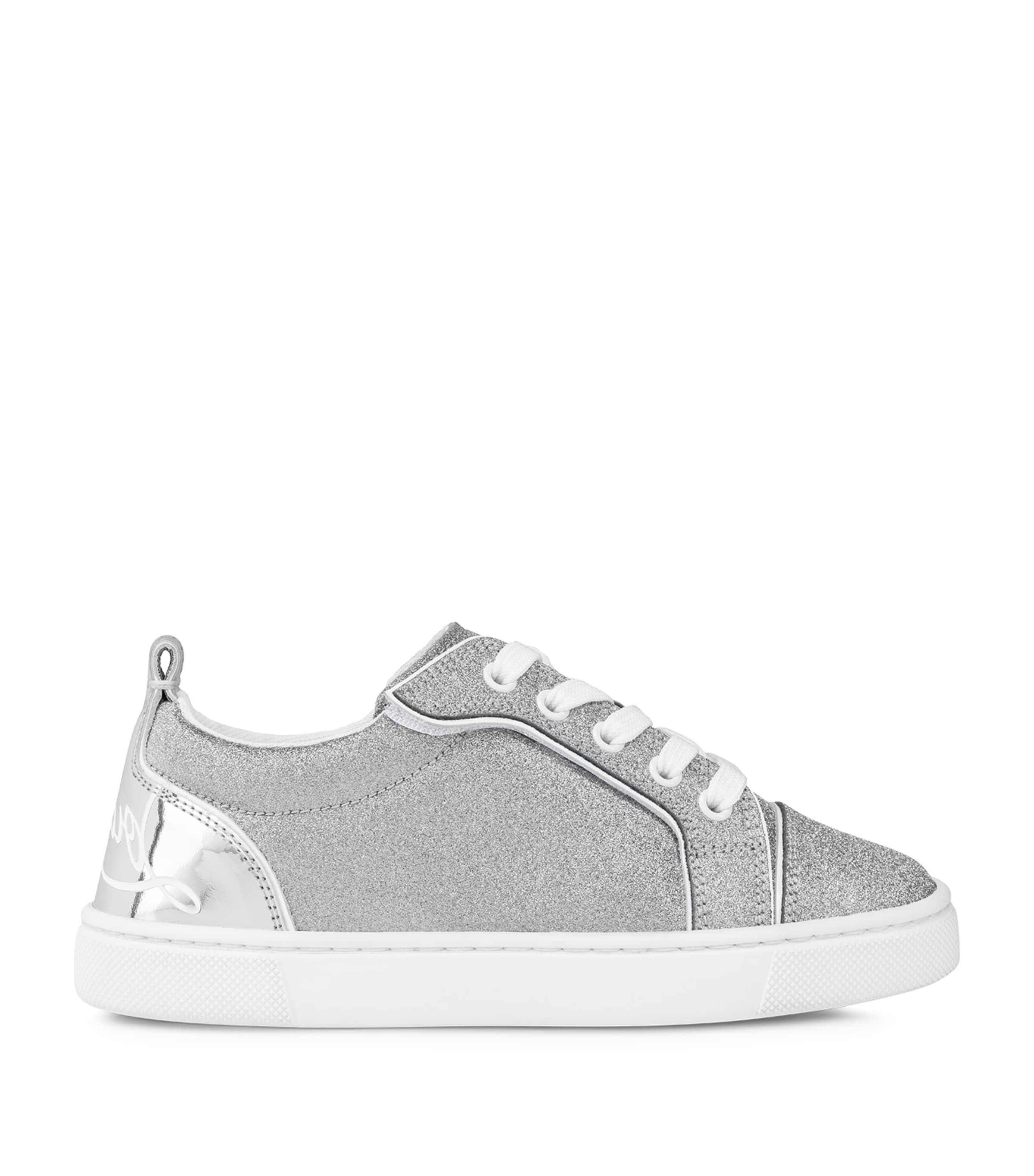 Christian Louboutin Kids 퍼니토피 글리터 스니커즈