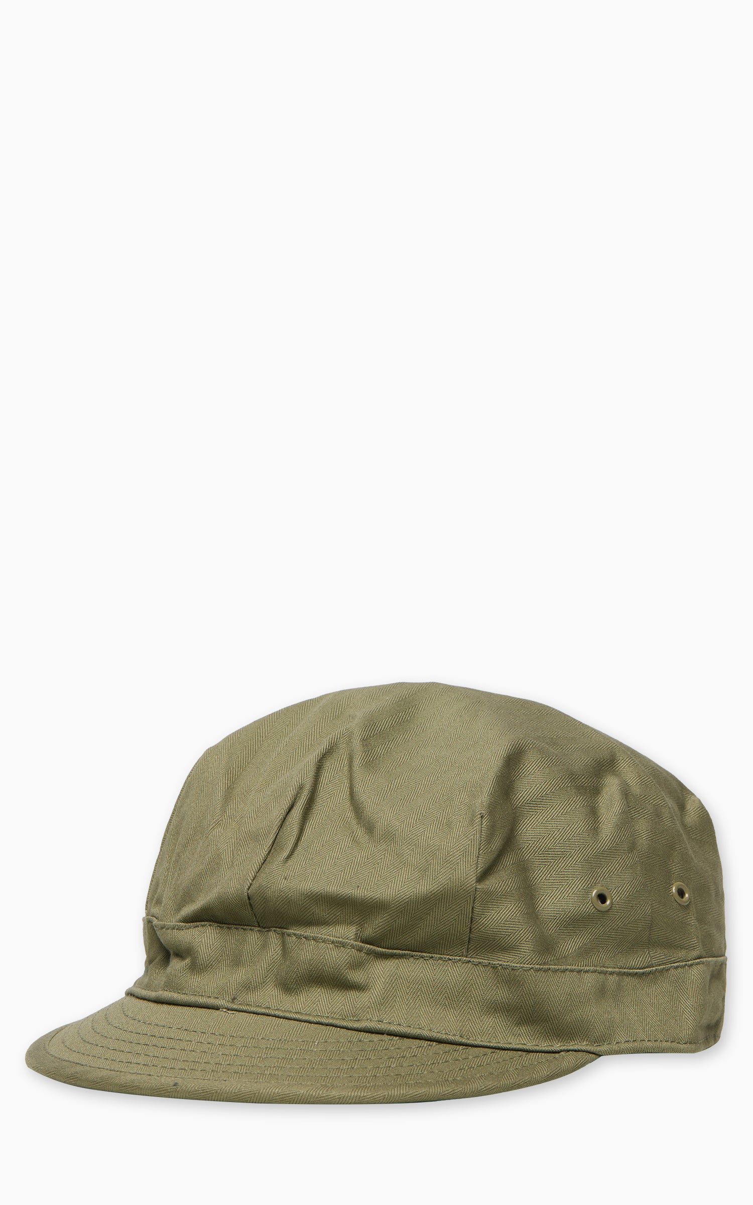 Military Surplus US HBT 캡 No 3 올리브 드랩