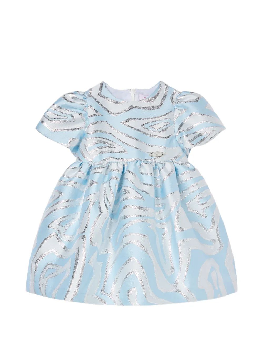 PUCCI KIDS 라비린토 프린트 미니 원피스
