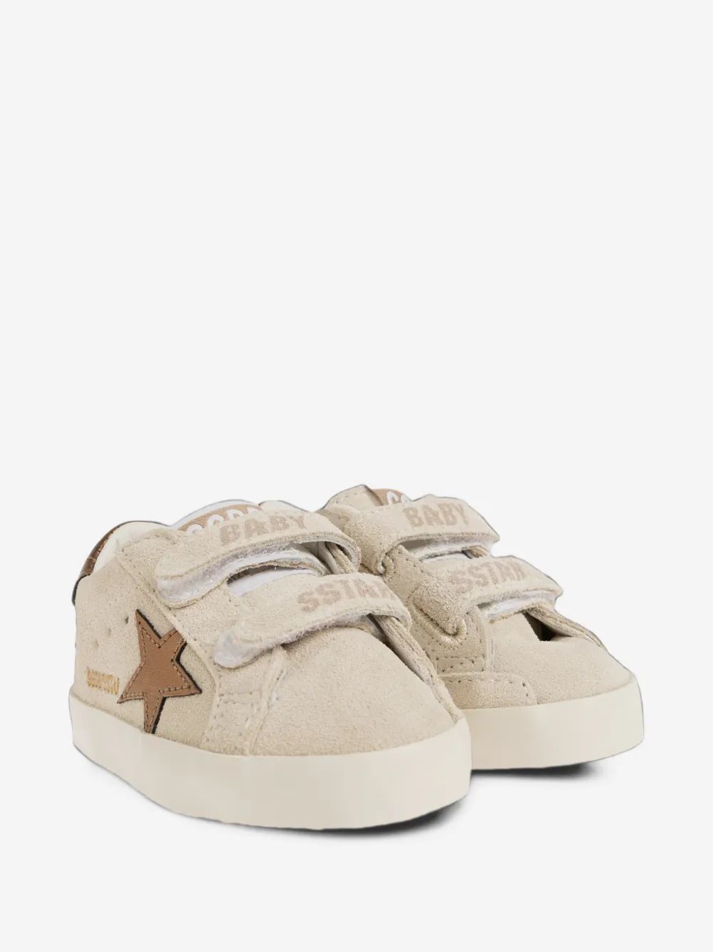 Golden Goose Kids 올드 스쿨 터치 스트랩 스니커즈