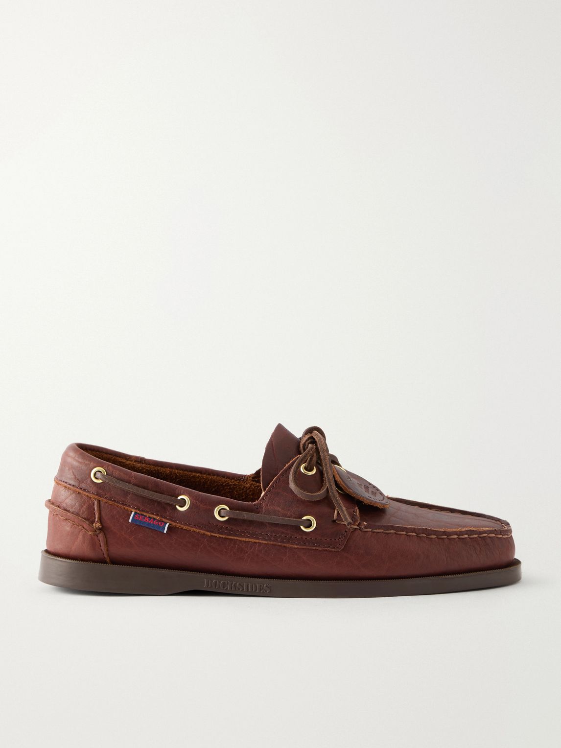 SEBAGO 포틀랜드 모모스 풀 그레인 가죽 보트 슈즈
