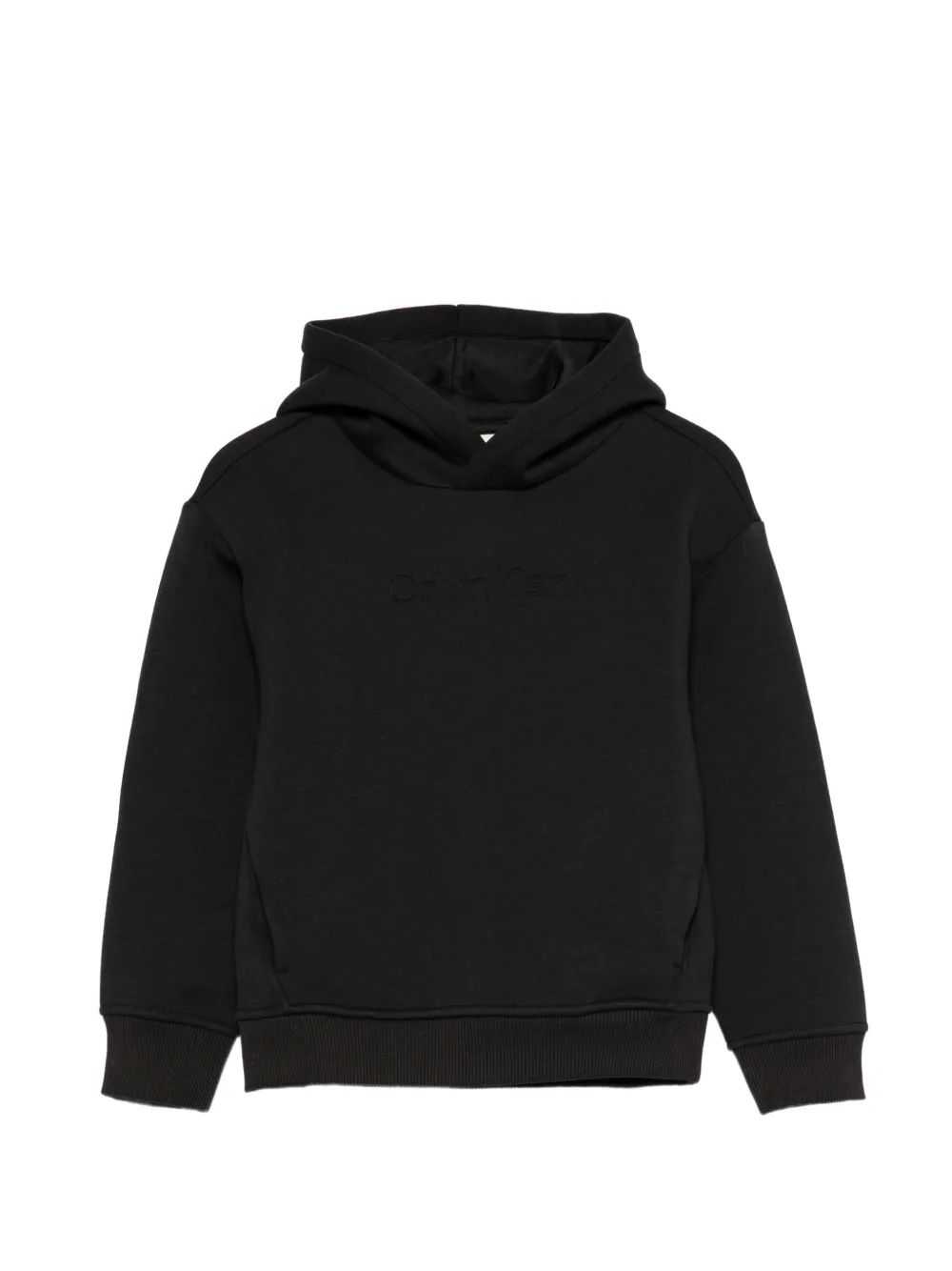 Calvin Klein Kids 로고 디보스 후드티