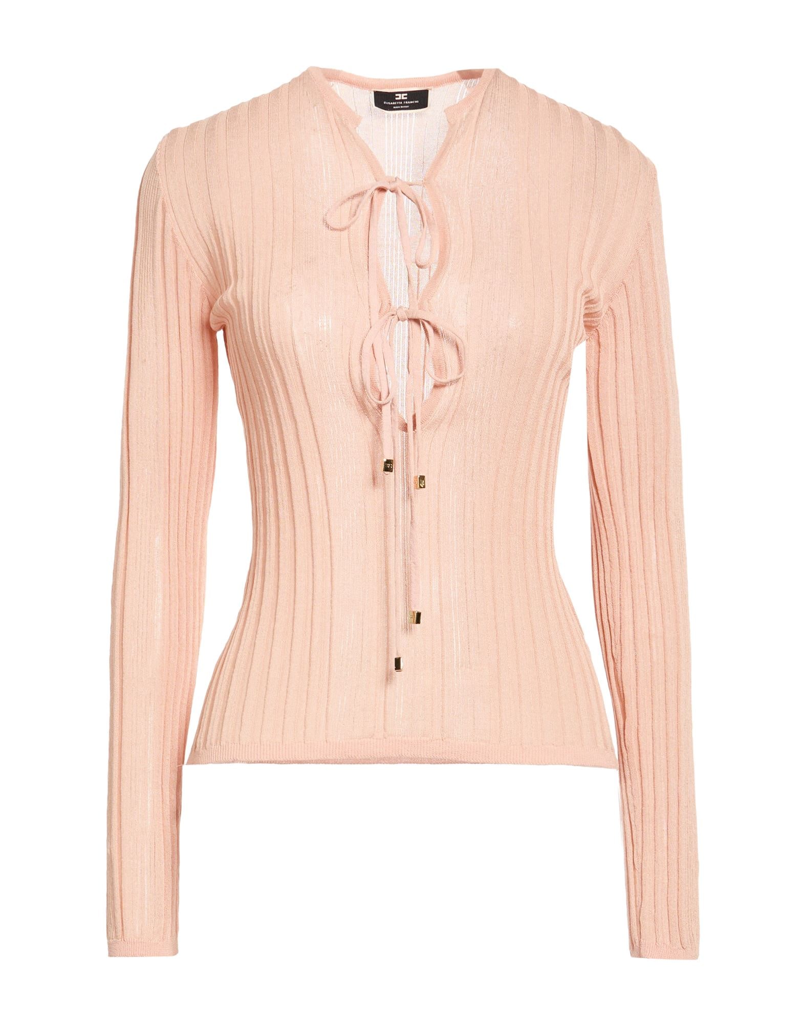 ELISABETTA FRANCHI 솔리드 컬러 풀오버