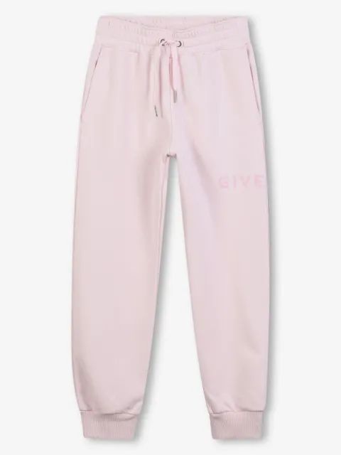 Givenchy Kids 로고 프린트 트랙 팬츠