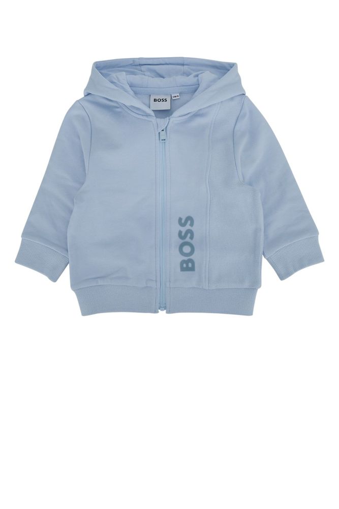 BOSS Kids 로고 조거 팬츠
