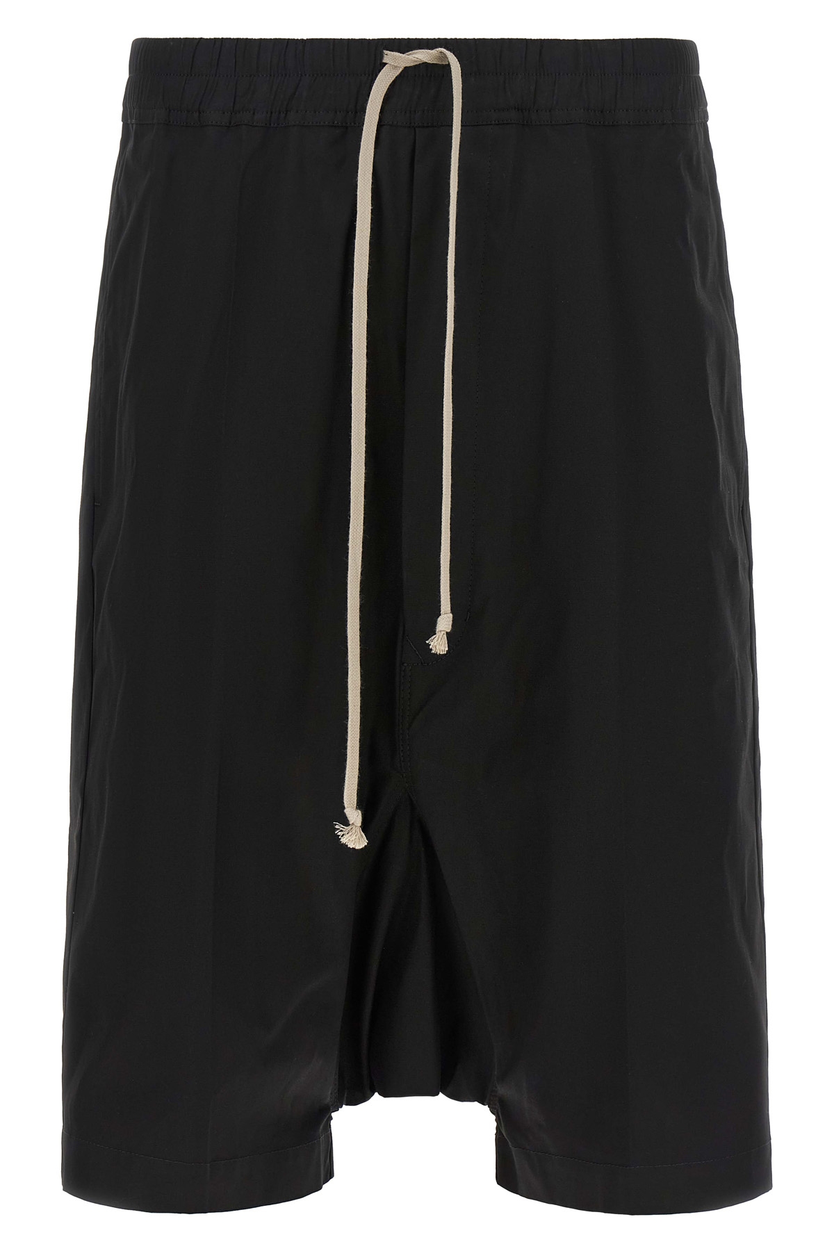 RICK OWENS 릭 에스 포드 버뮤다 반바지 코튼 포플린 크런치 평균 코트 중량