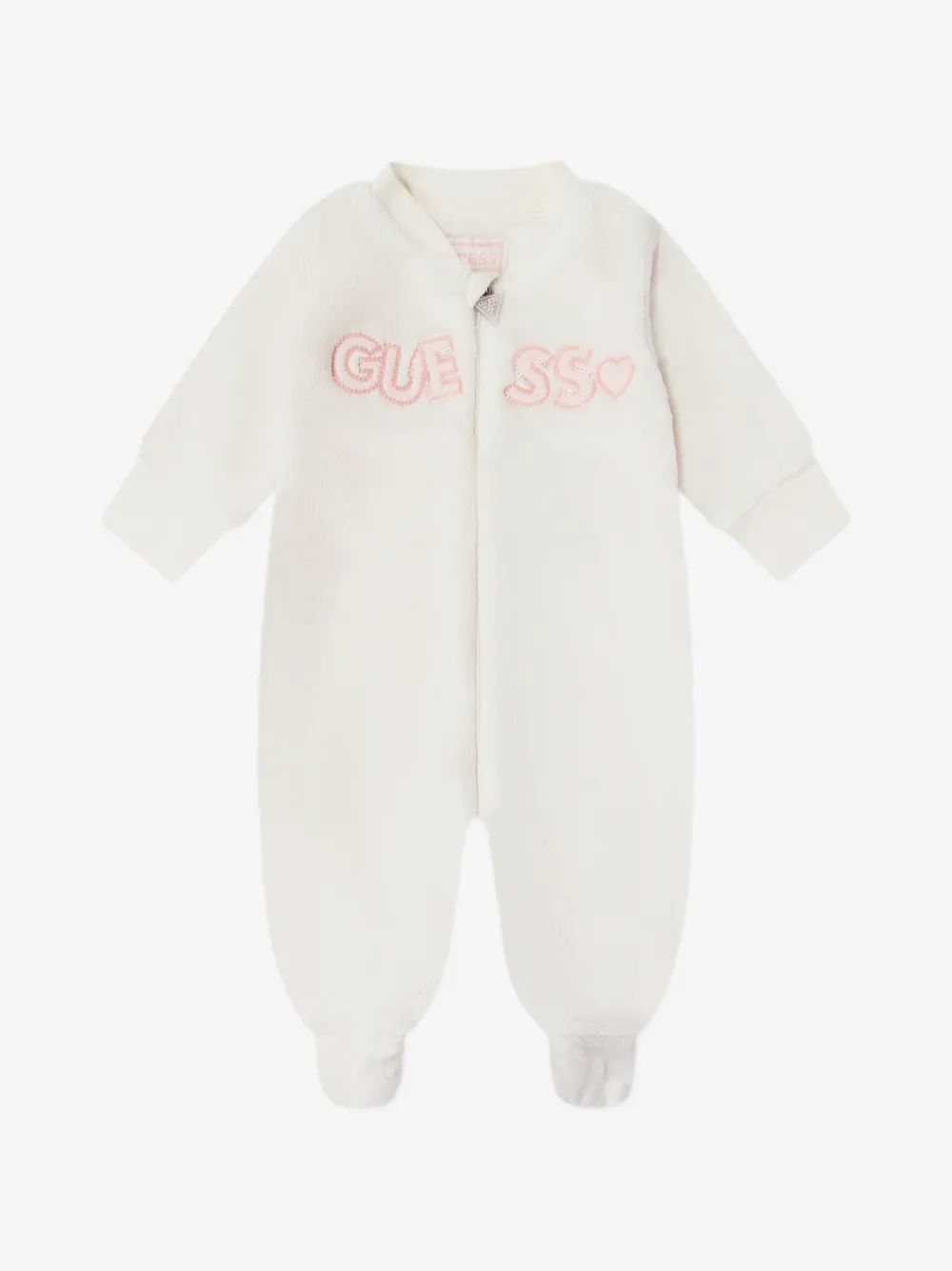 guess kids 스팽글 로고 플리스 파자마