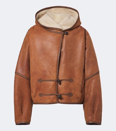 ISABEL MARANT 아미엘 후드 레더 자켓
