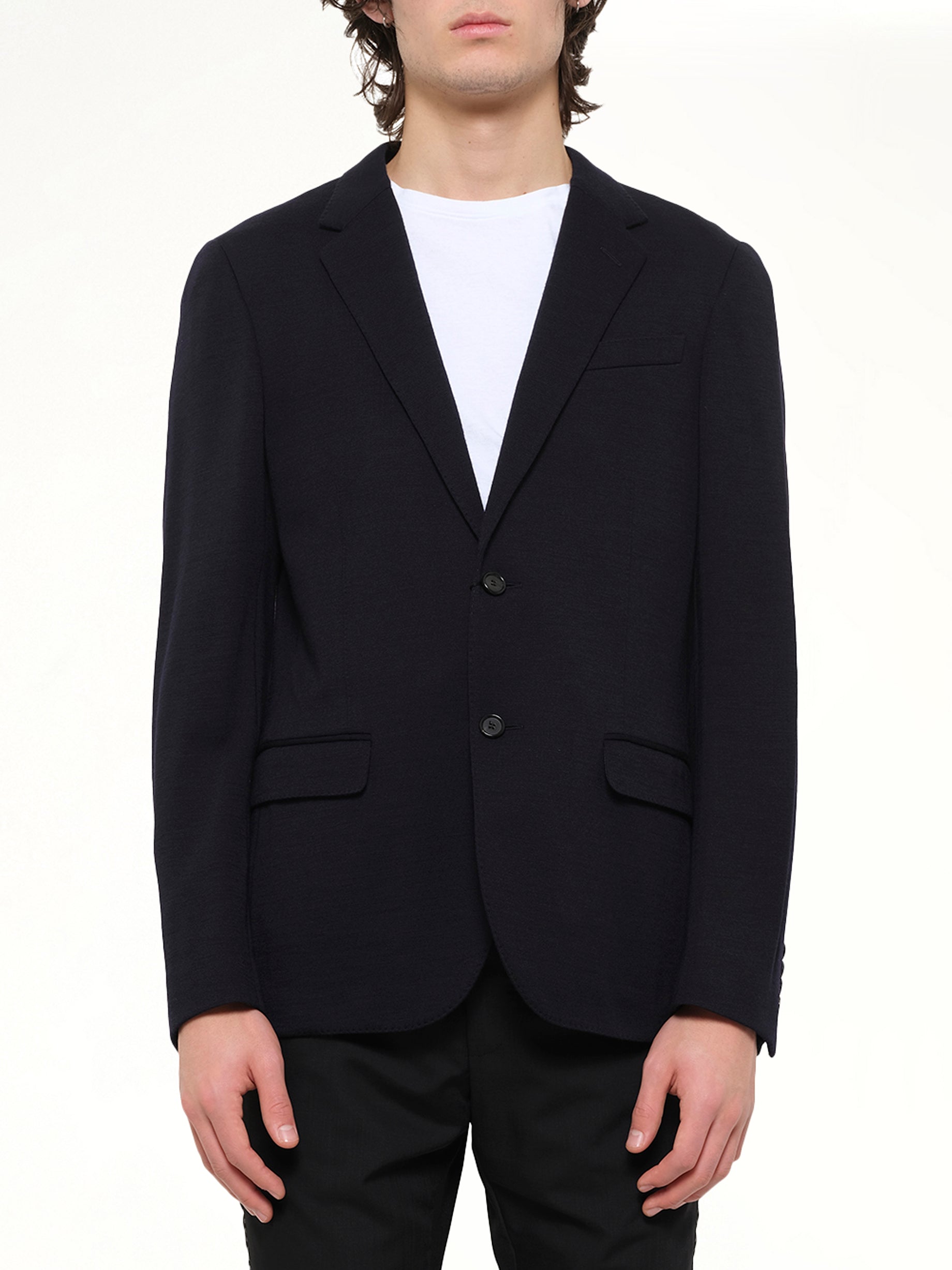 LANVIN D8 라이트 자켓 네이비