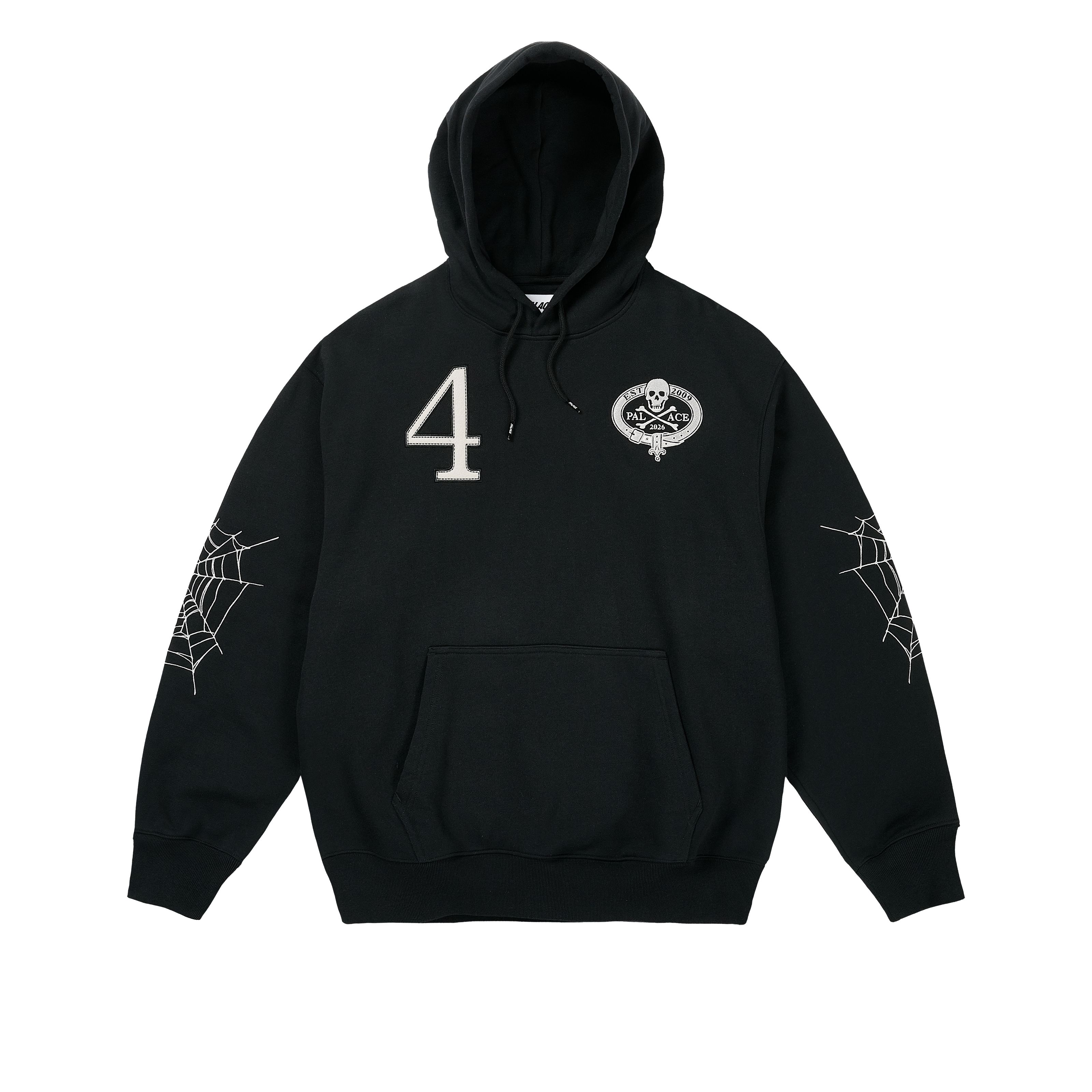 Palace 스컬 크레스트 후드