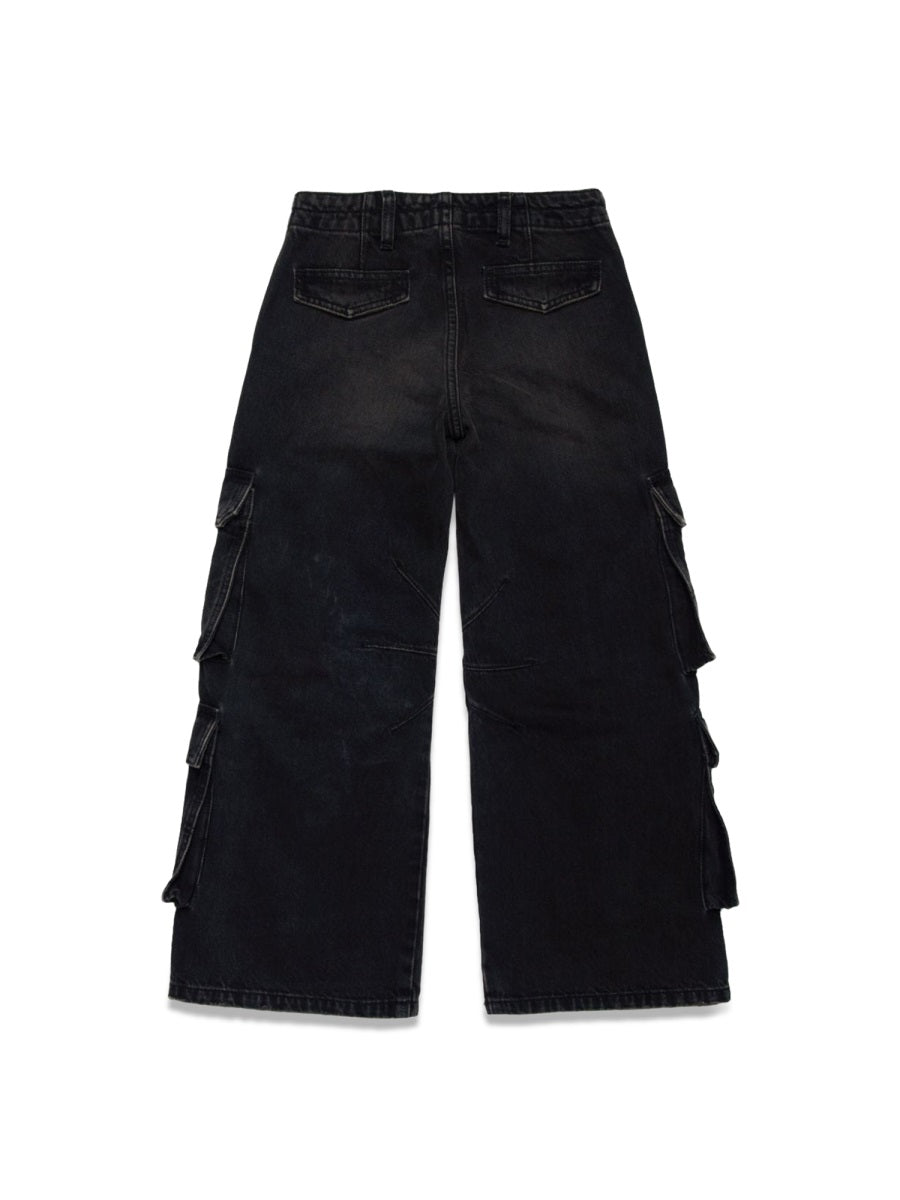 Diesel Kids 여아 미니 카고 바지