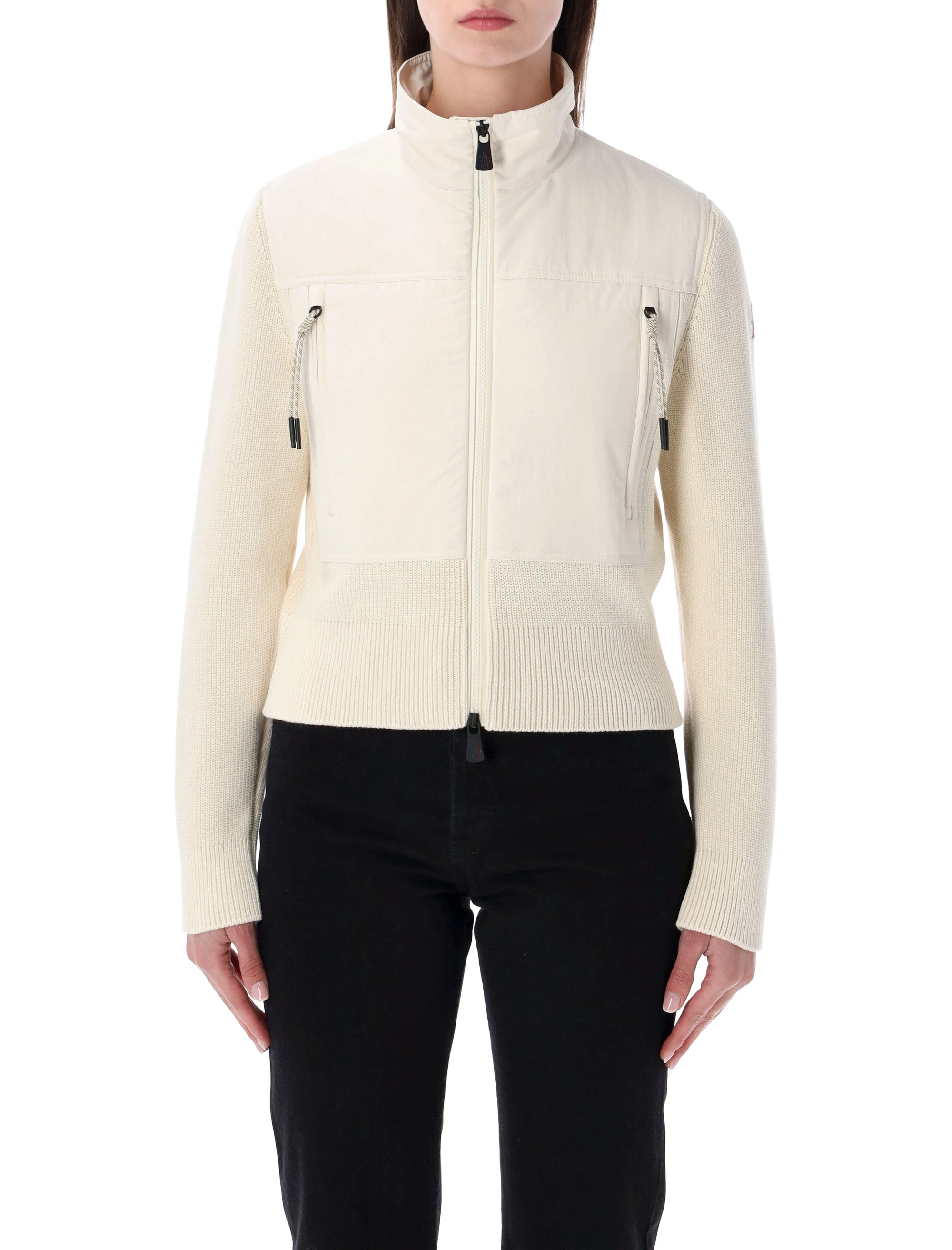 MONCLER GRENOBLE 몽클레르 그르노블 여성 집업 니트 가디건 패딩 앞면